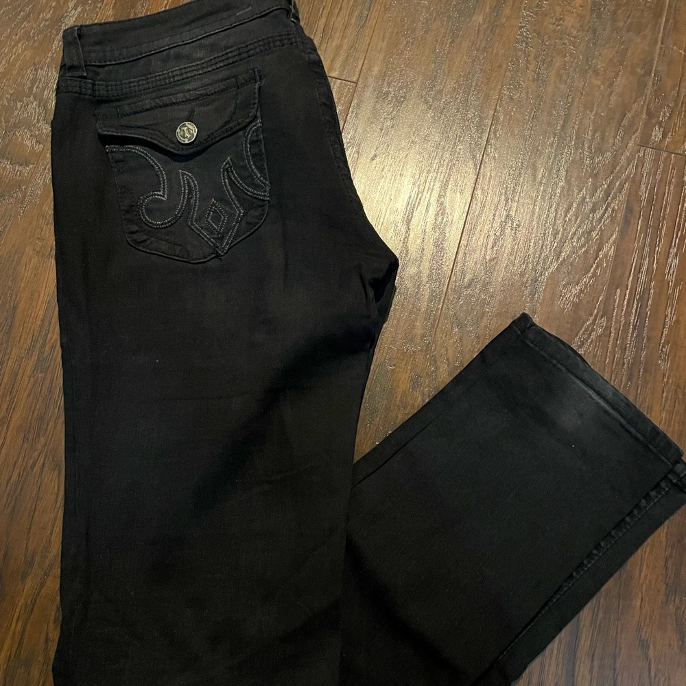 MEK Black Jeans 31/34 Slim Boot - worn once.